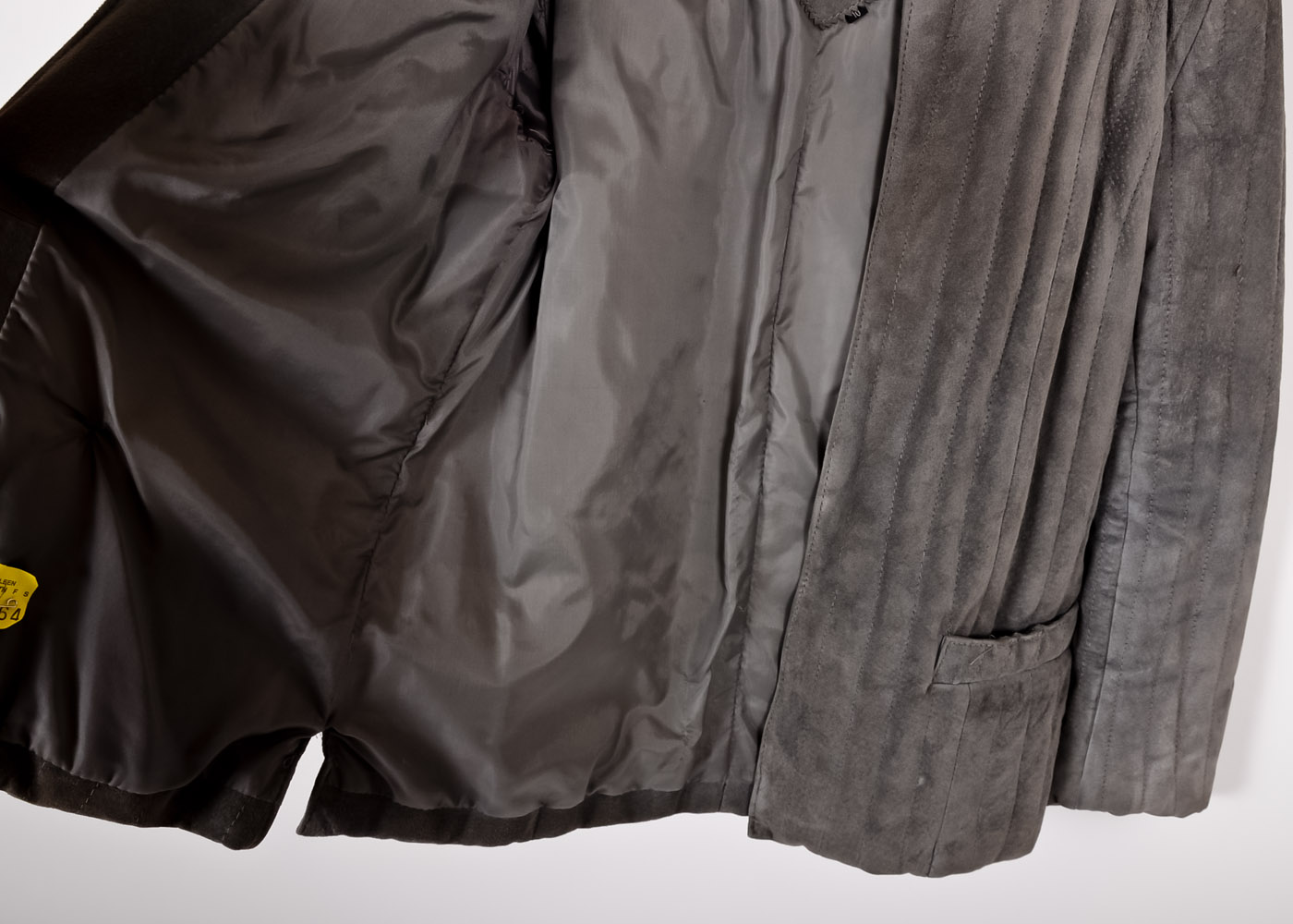 Vintage Women's Genuine Leather Coat Made in Korea