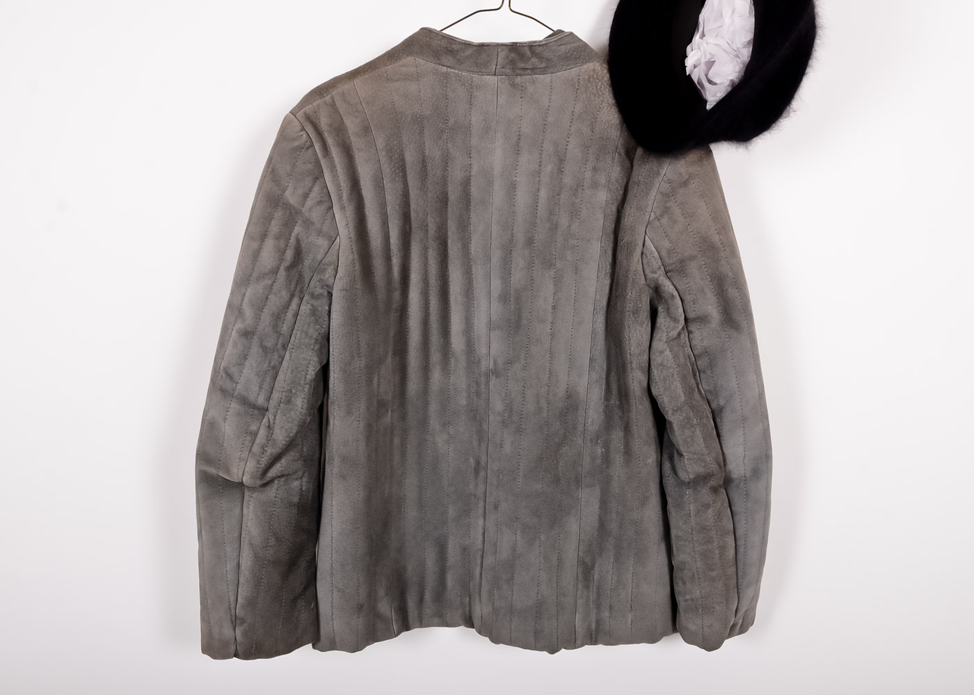 Vintage Women's Genuine Leather Coat Made in Korea