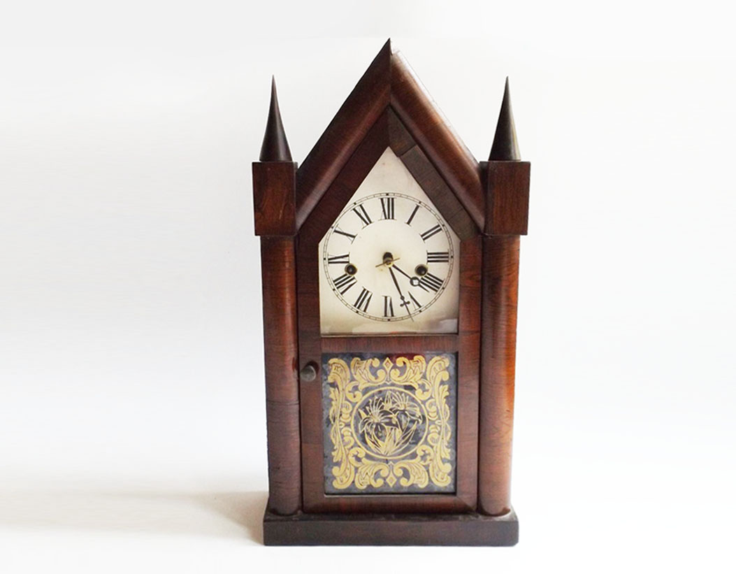 Antique Waterbury Steeple Clock