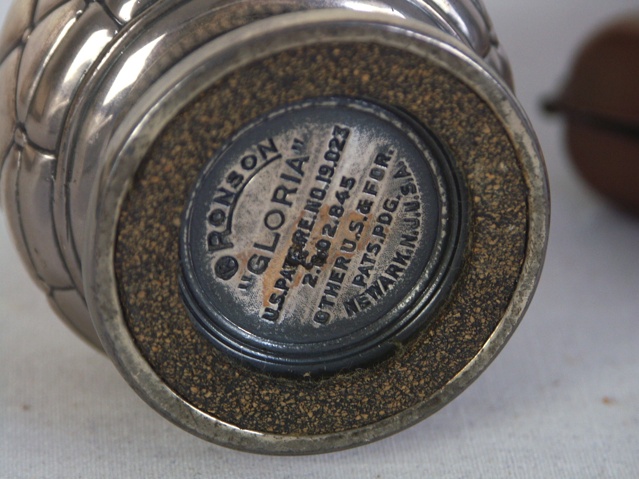 Art Deco Aluminum Pipe and Xmas '42 Bing Pipe