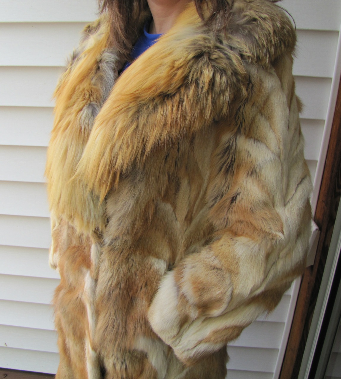 Full Length Fox Fur Coat