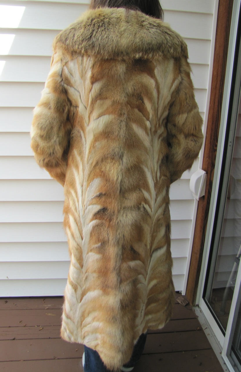Full Length Fox Fur Coat