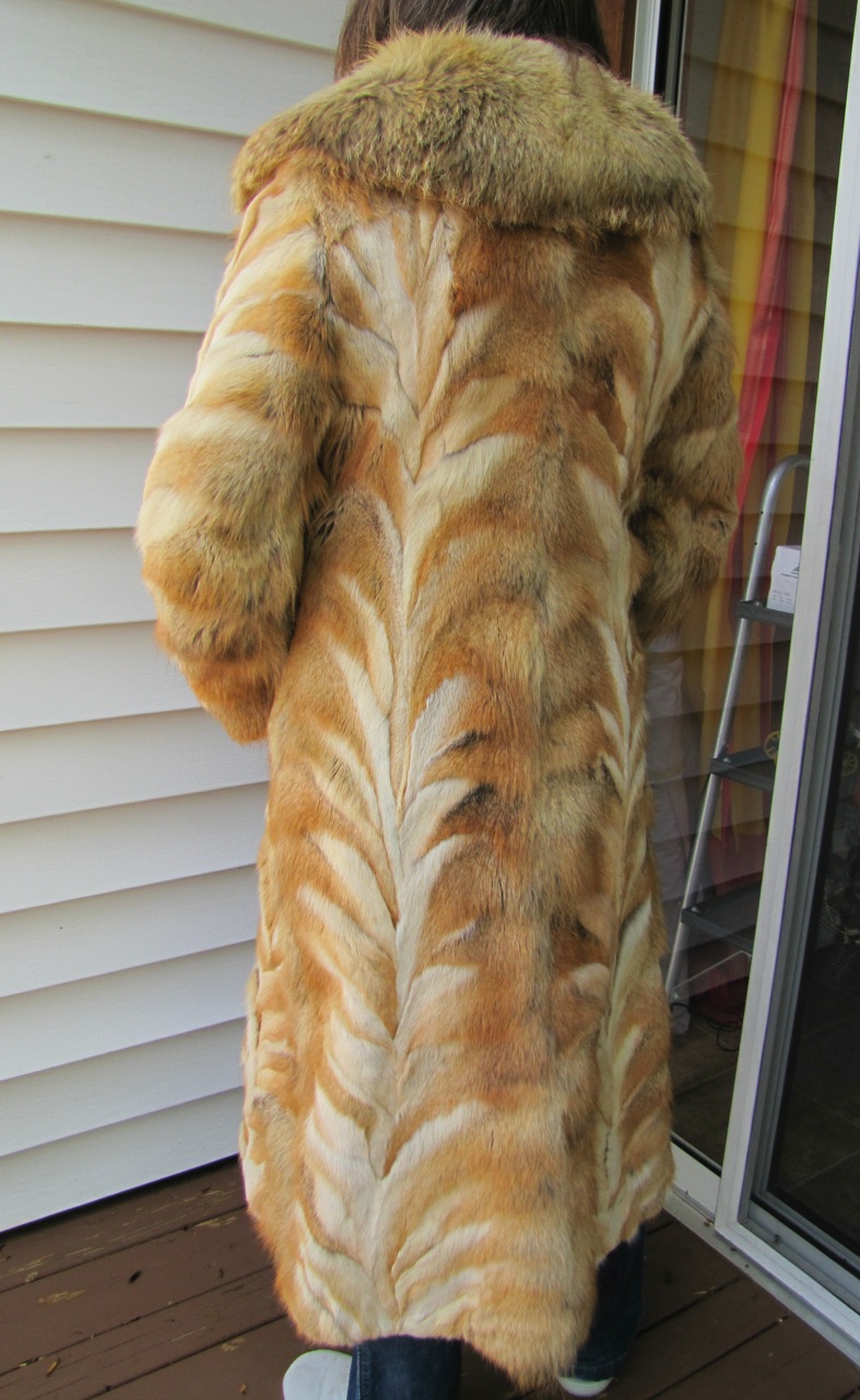 Full Length Fox Fur Coat