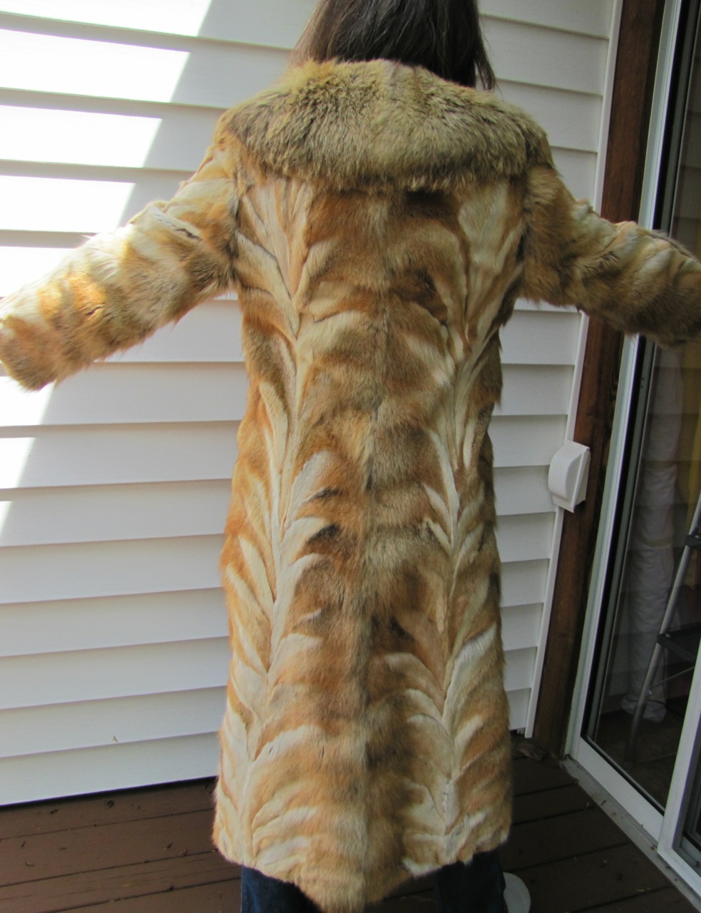 Full Length Fox Fur Coat