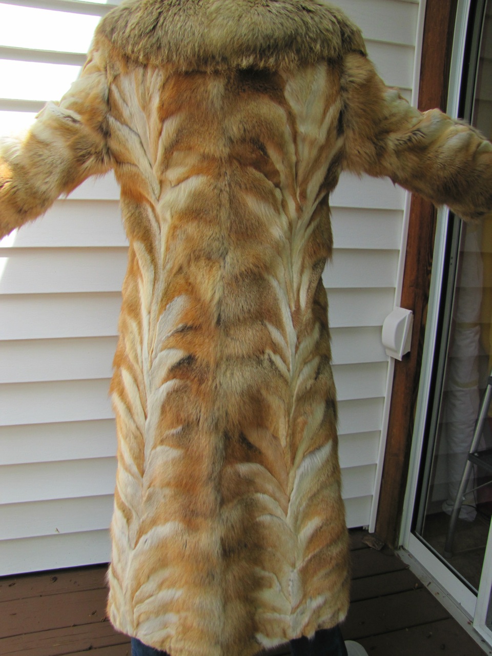 Full Length Fox Fur Coat