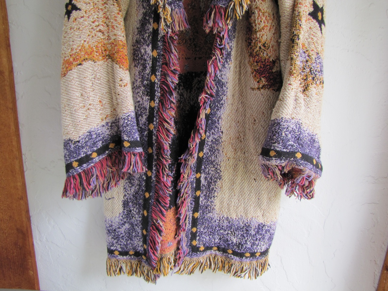 Nita Original Woven Duster Sweater Coat