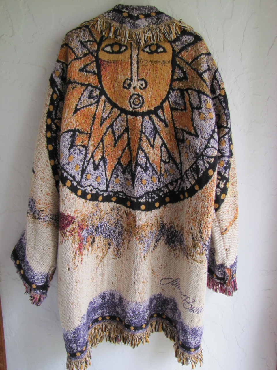 Nita Original Woven Duster Sweater Coat