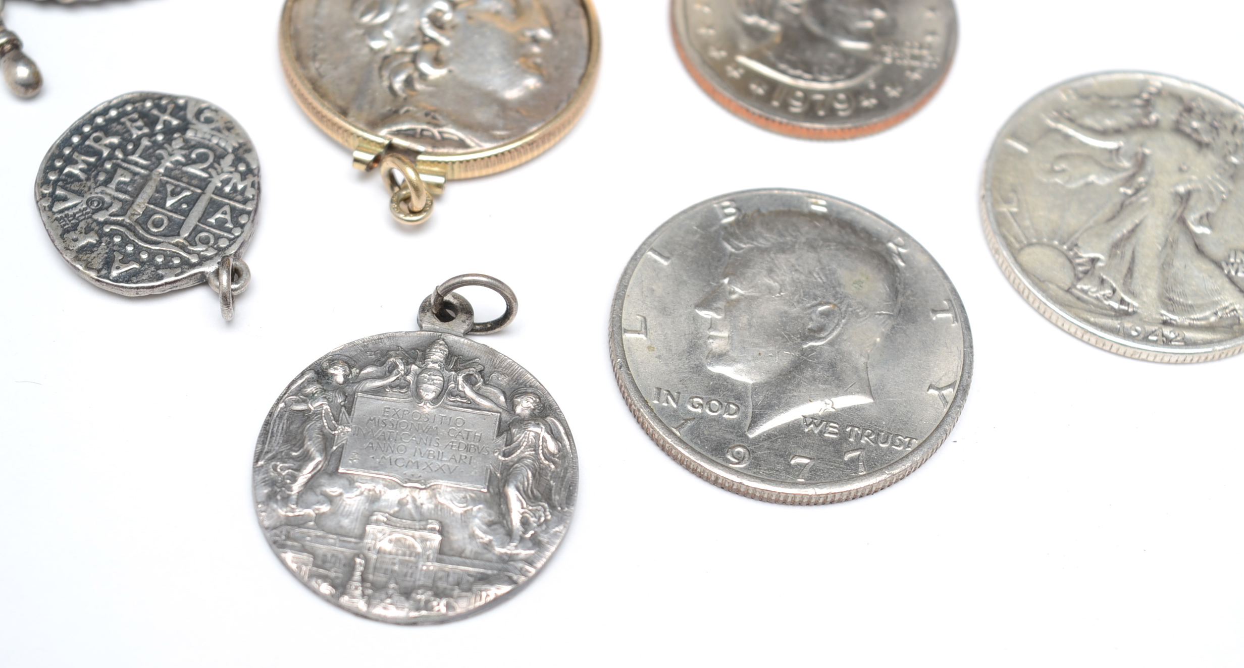 Antique and Vintage Coins and Pendant Medallions