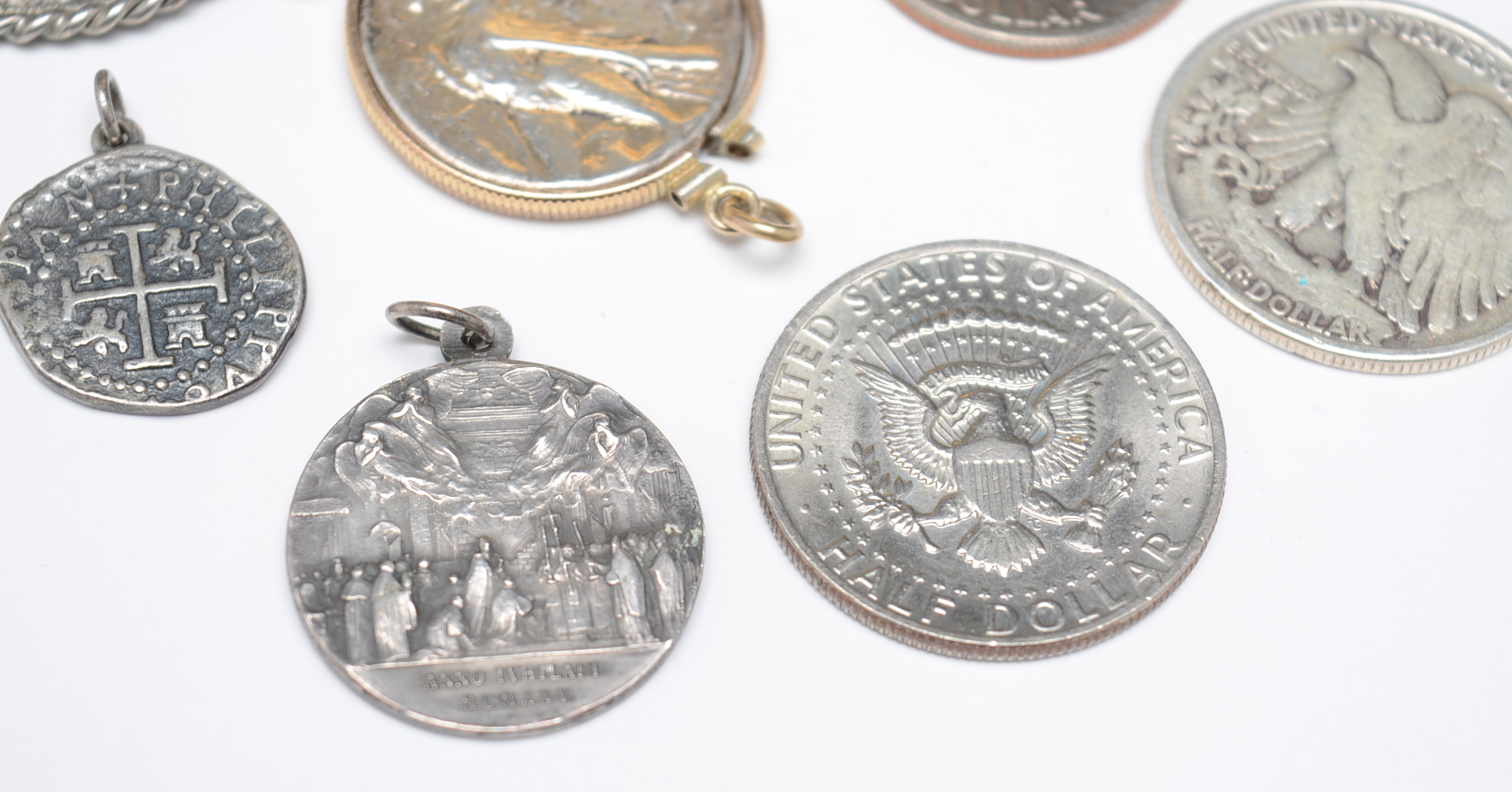 Antique and Vintage Coins and Pendant Medallions