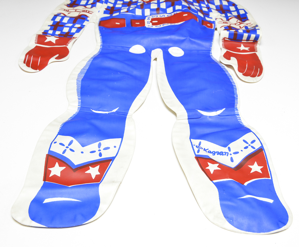 Large 1950s Howdy Doody Kagran Inflatable Doll