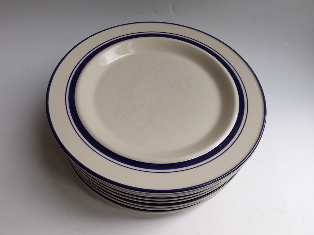 Japanese-Made "Sonata" Dinner Plate Set