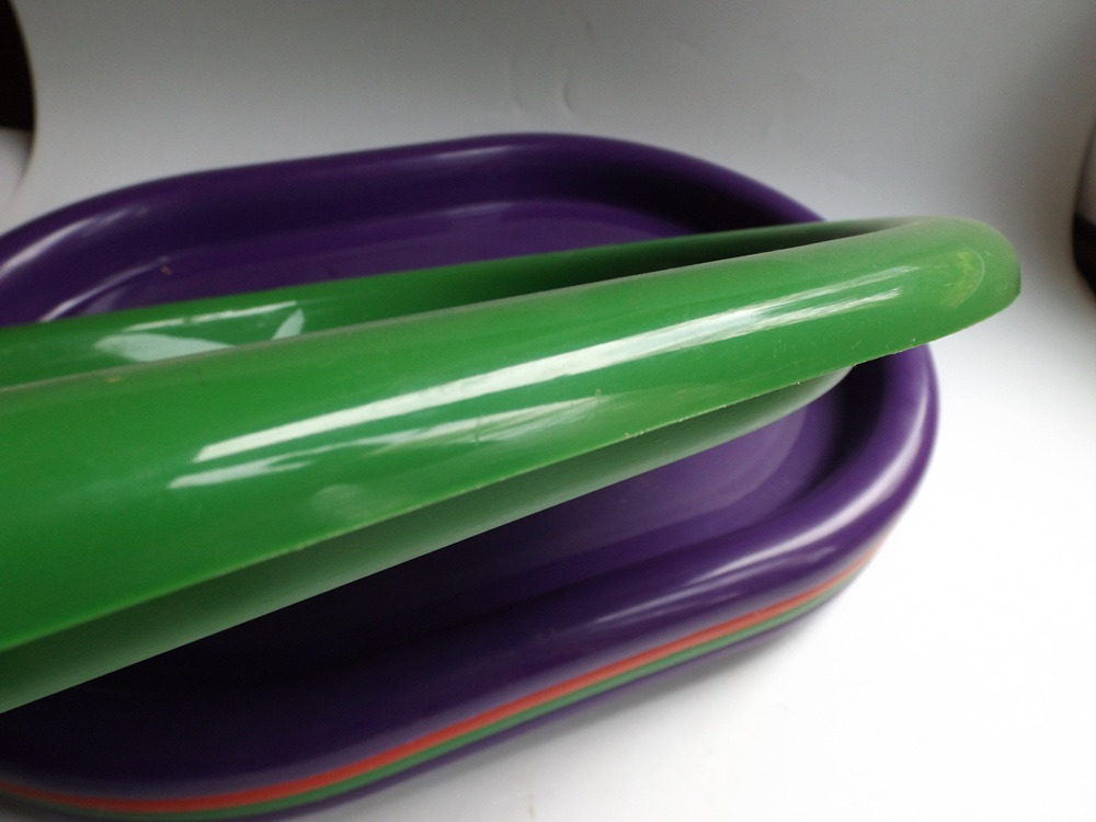 Colorful Plastic Serving Platters