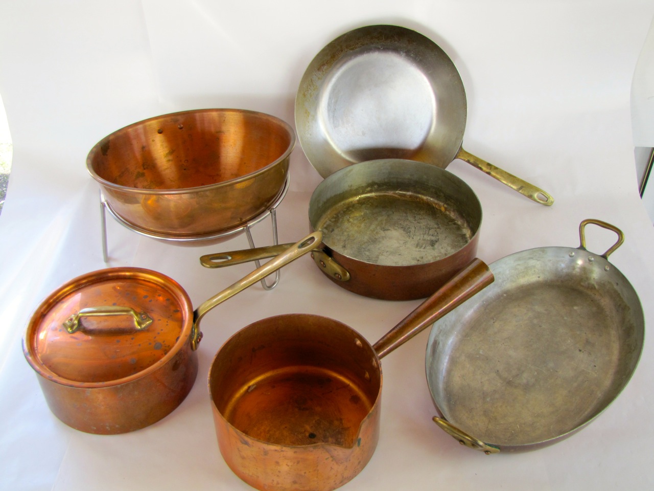 Williams Sonoma and Limited 1776/1976 Copper Revere Ware