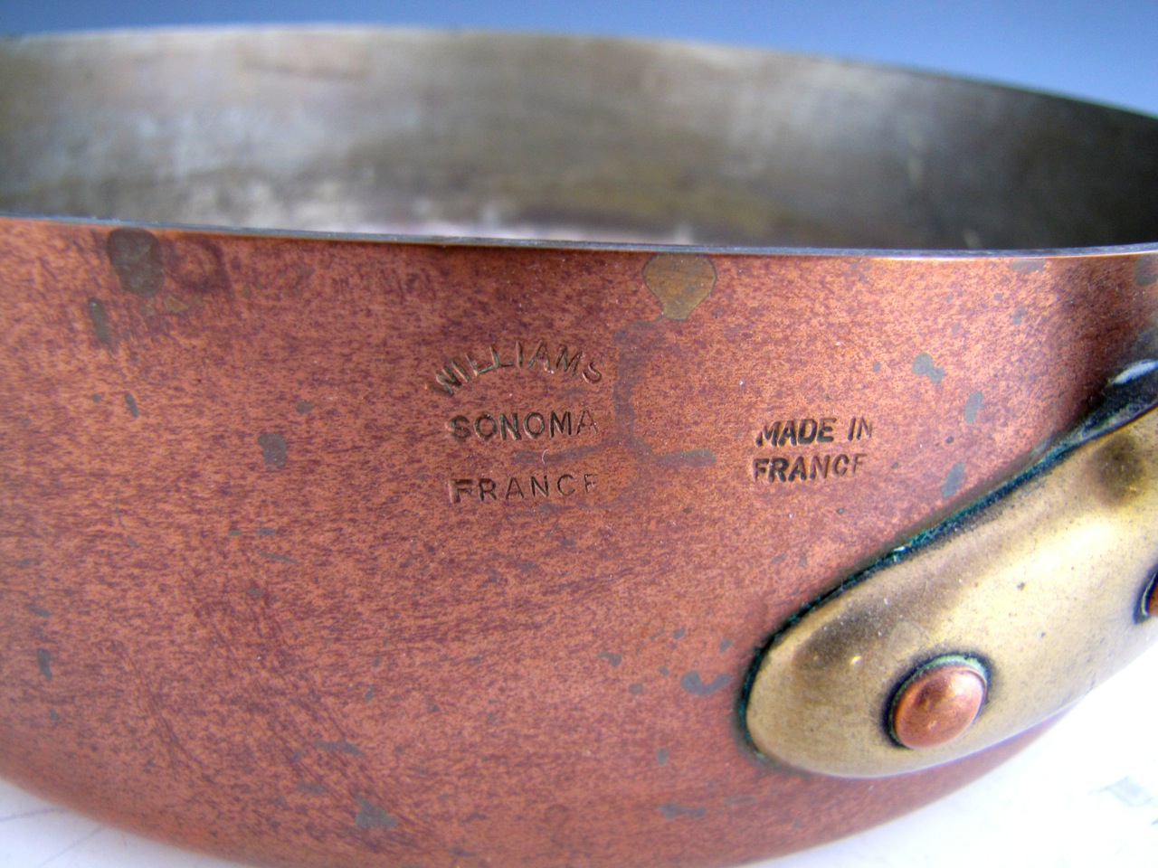 Williams Sonoma and Limited 1776/1976 Copper Revere Ware