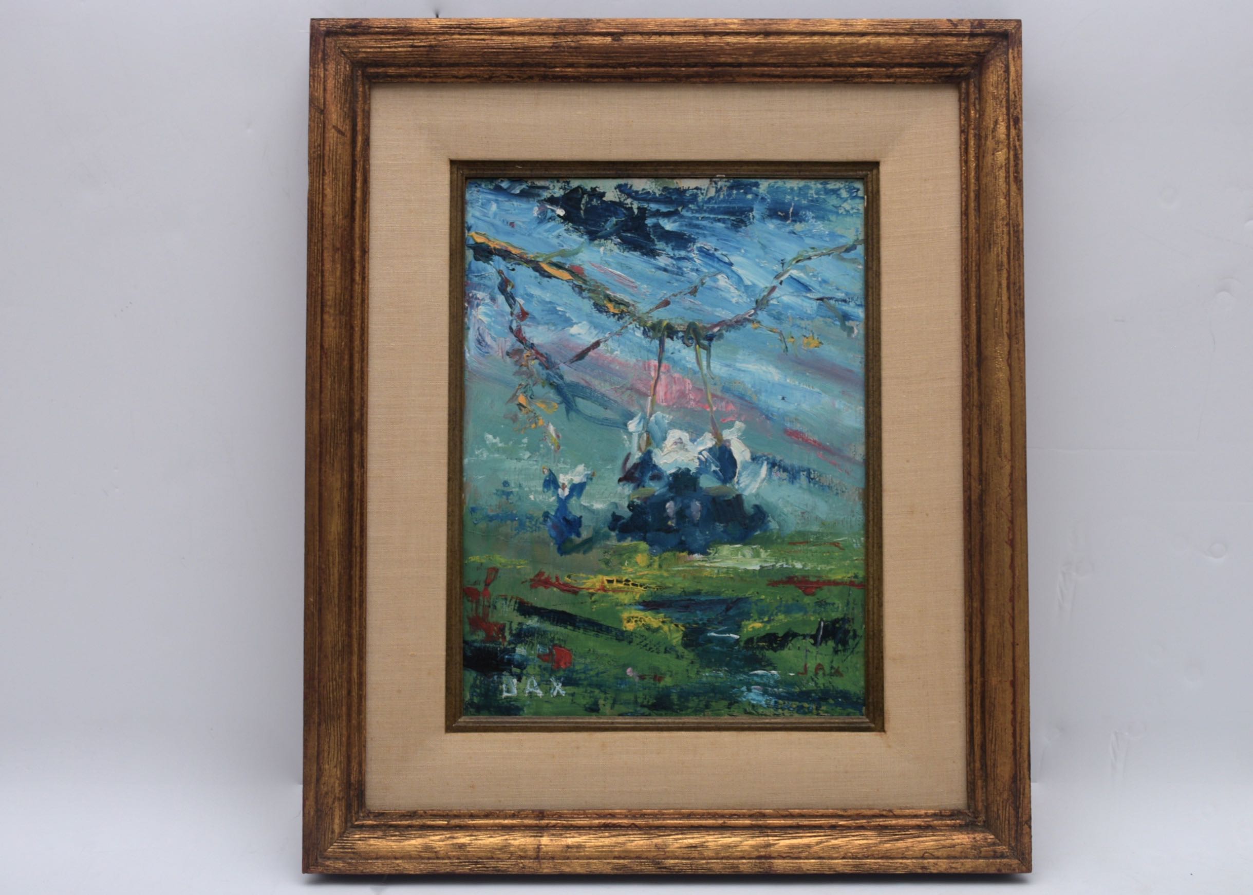 Jax Frey Painting of Woman on a Swing