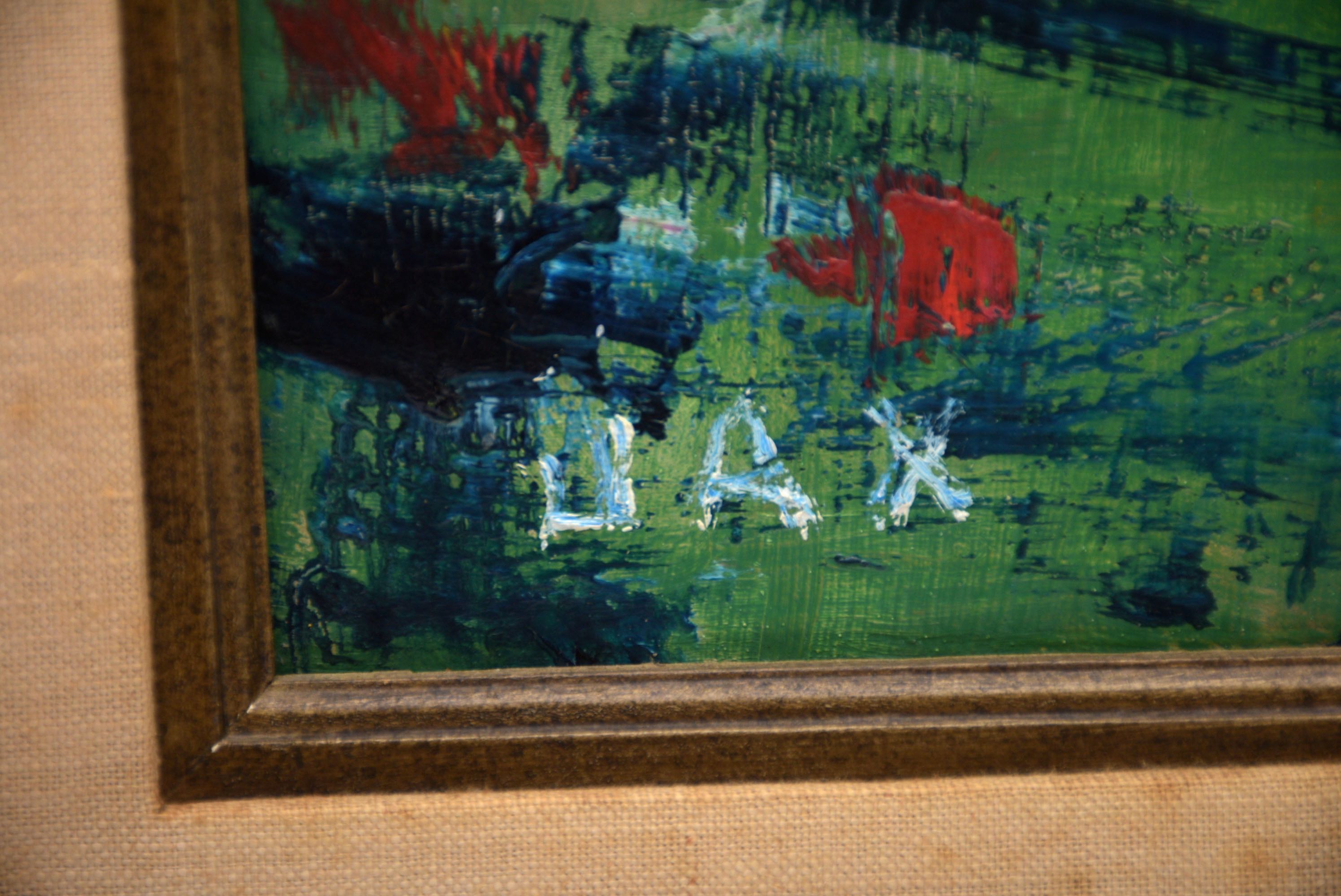 Jax Frey Painting of Woman on a Swing