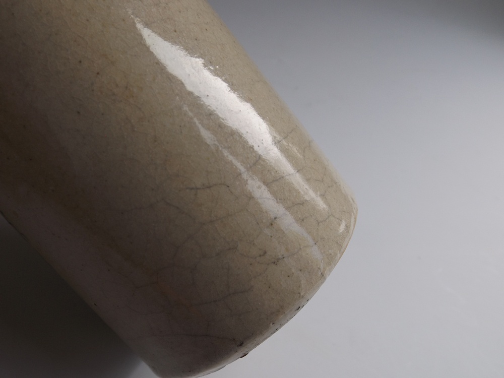 Antique Christian Moerlein Stoneware Lager Bottle