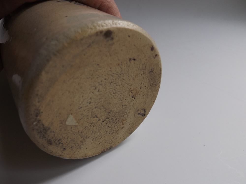 Antique Christian Moerlein Stoneware Lager Bottle