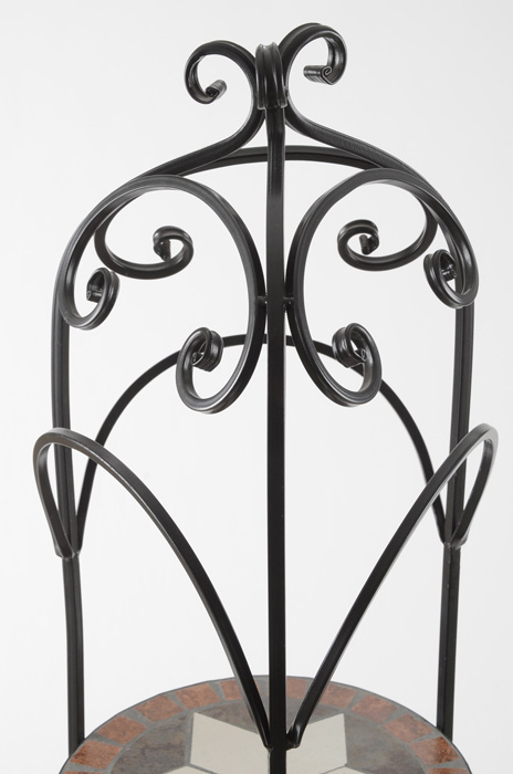 Four Tier Wrought Iron Plant Stand
