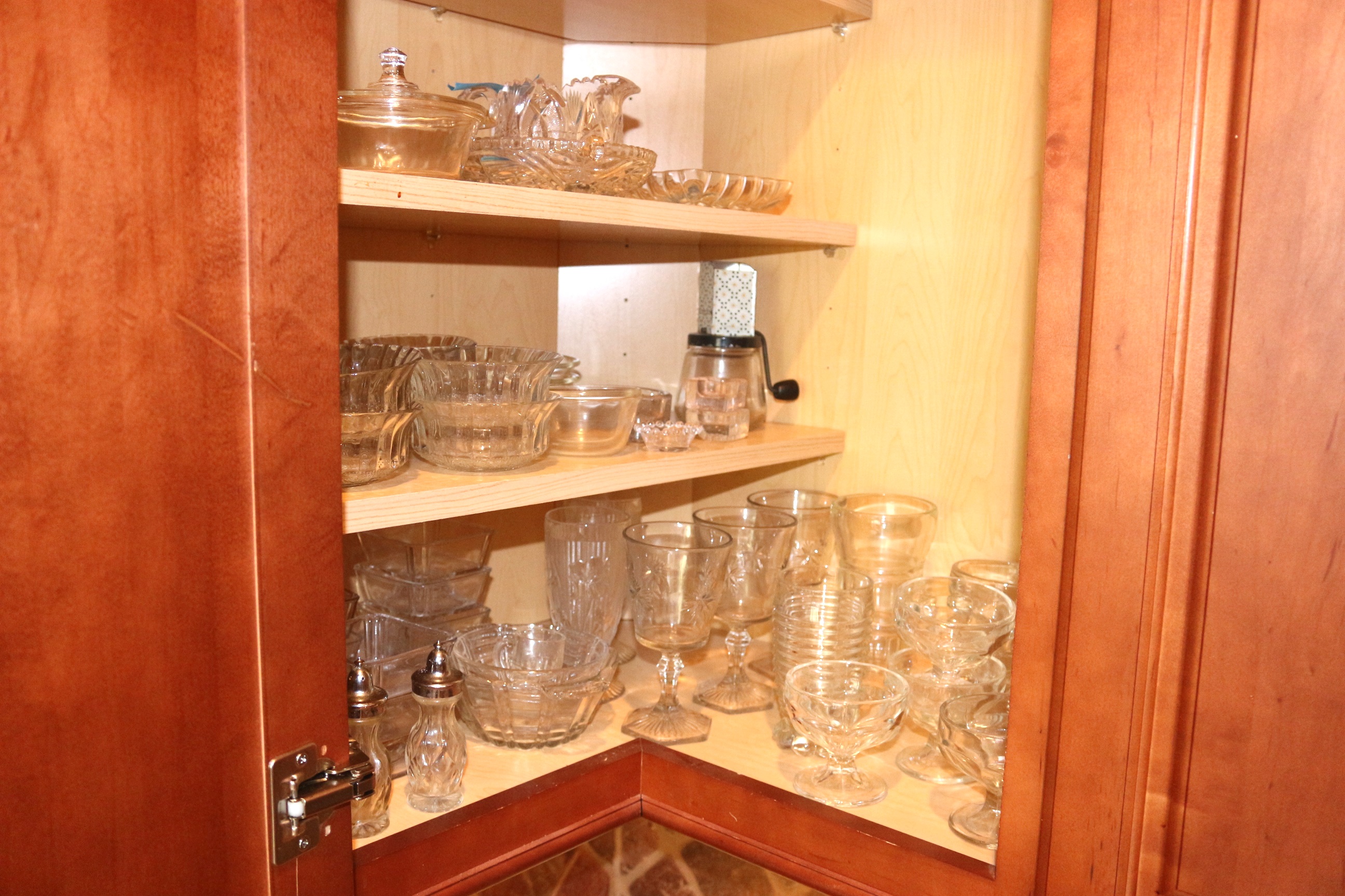 Vintage Glass and Crystal Lot
