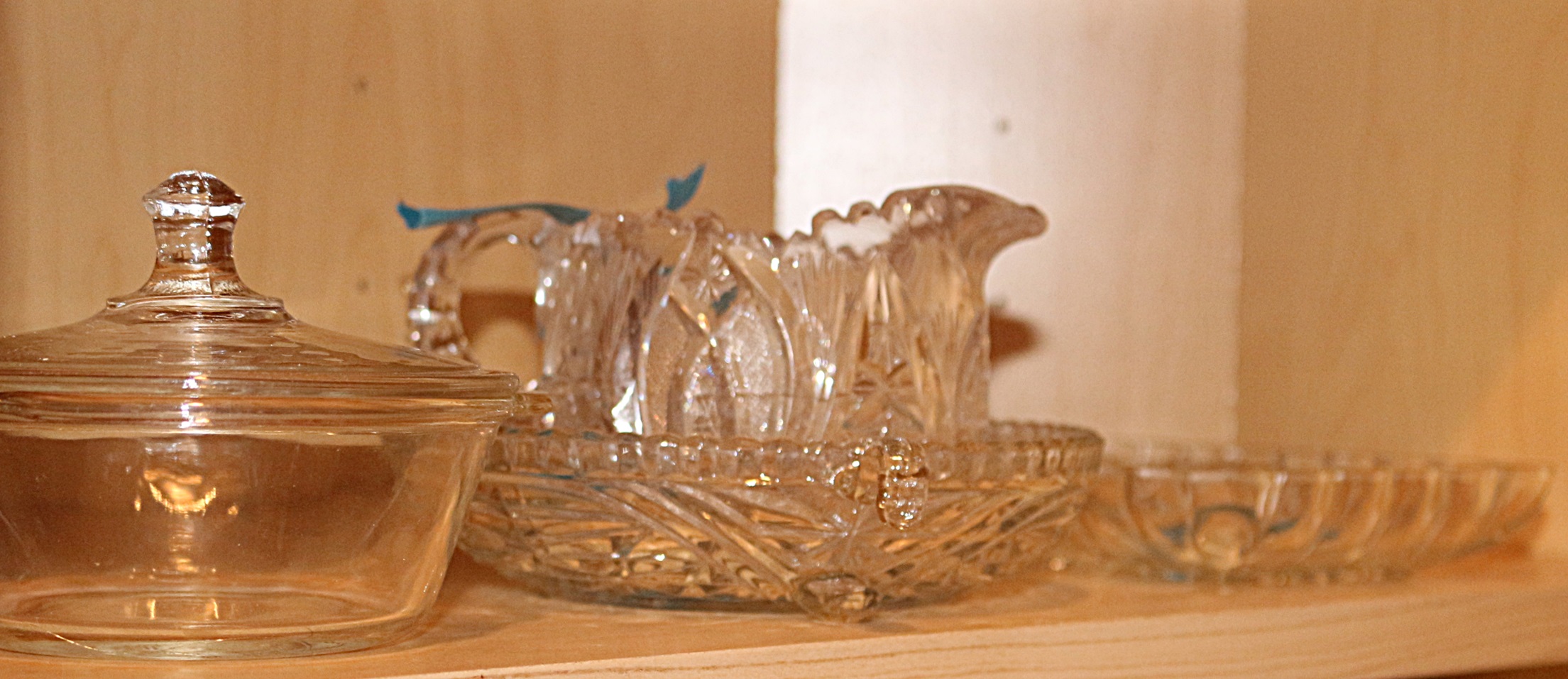 Vintage Glass and Crystal Lot