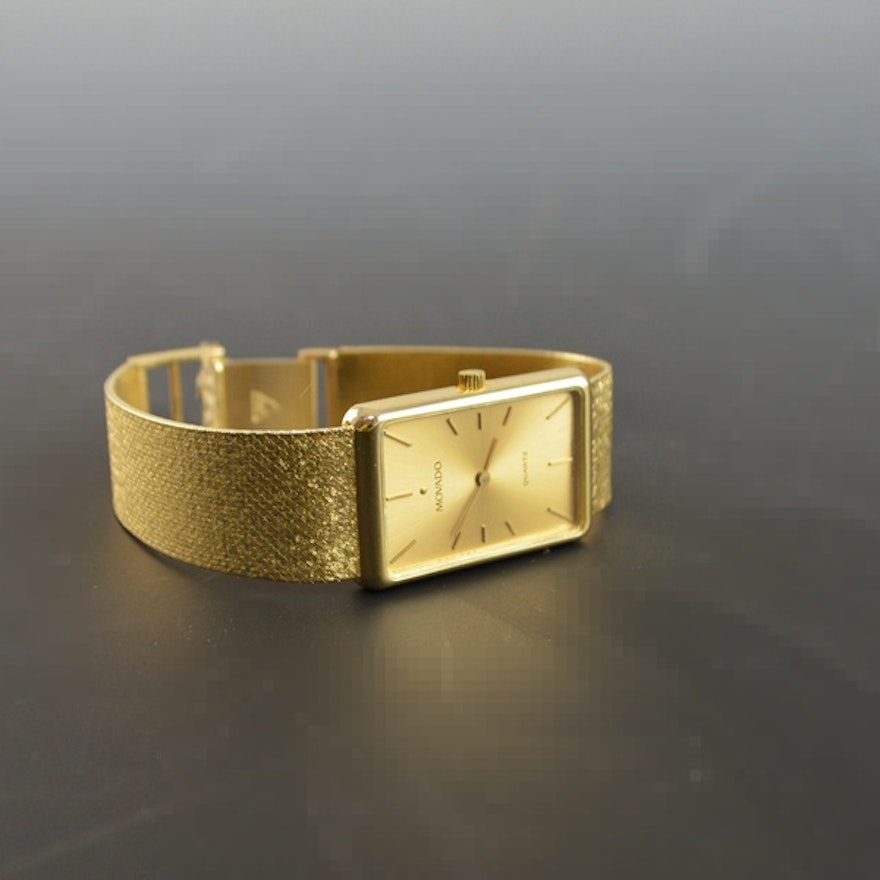 Men's Movado 14K Gold Watch