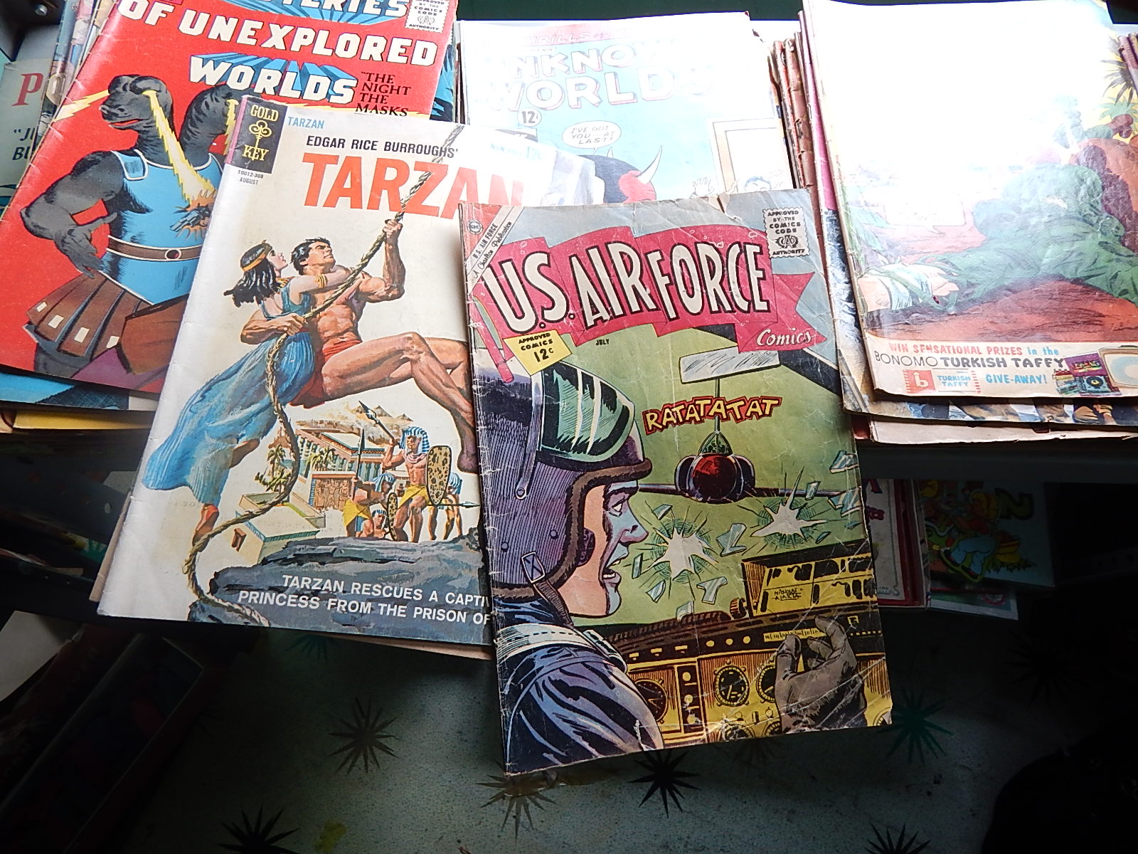 Three Shelf Lot of Comic Books and Collectible Ephemera