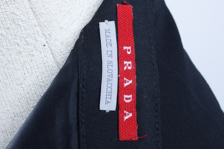 Black Prada Pencil Skirt, Size 42 (European)