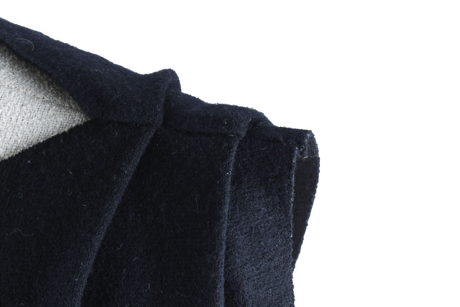 Black Prada Flannel Stretch Dress