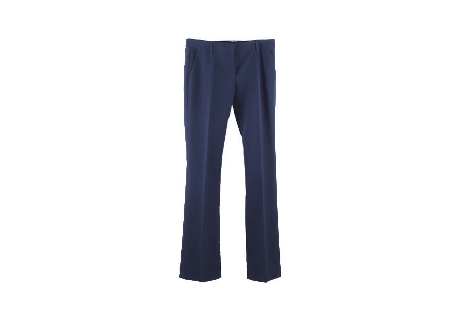 Navy Prada Women's Dress Pants, Size 42 (European)