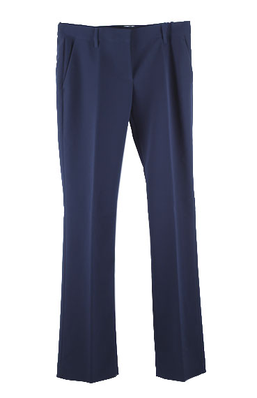 Navy Prada Women's Dress Pants, Size 42 (European)