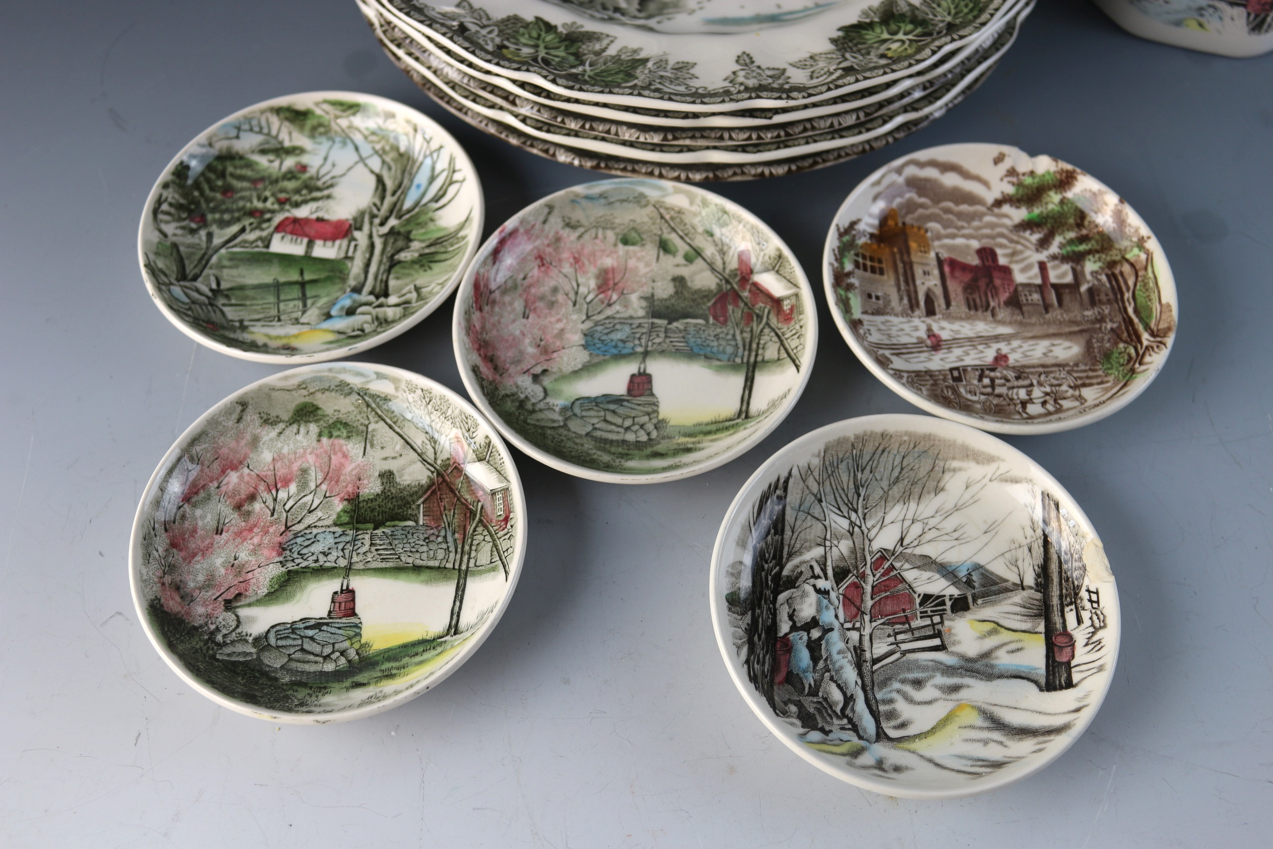 Vintage Johnson Brothers Pottery Group