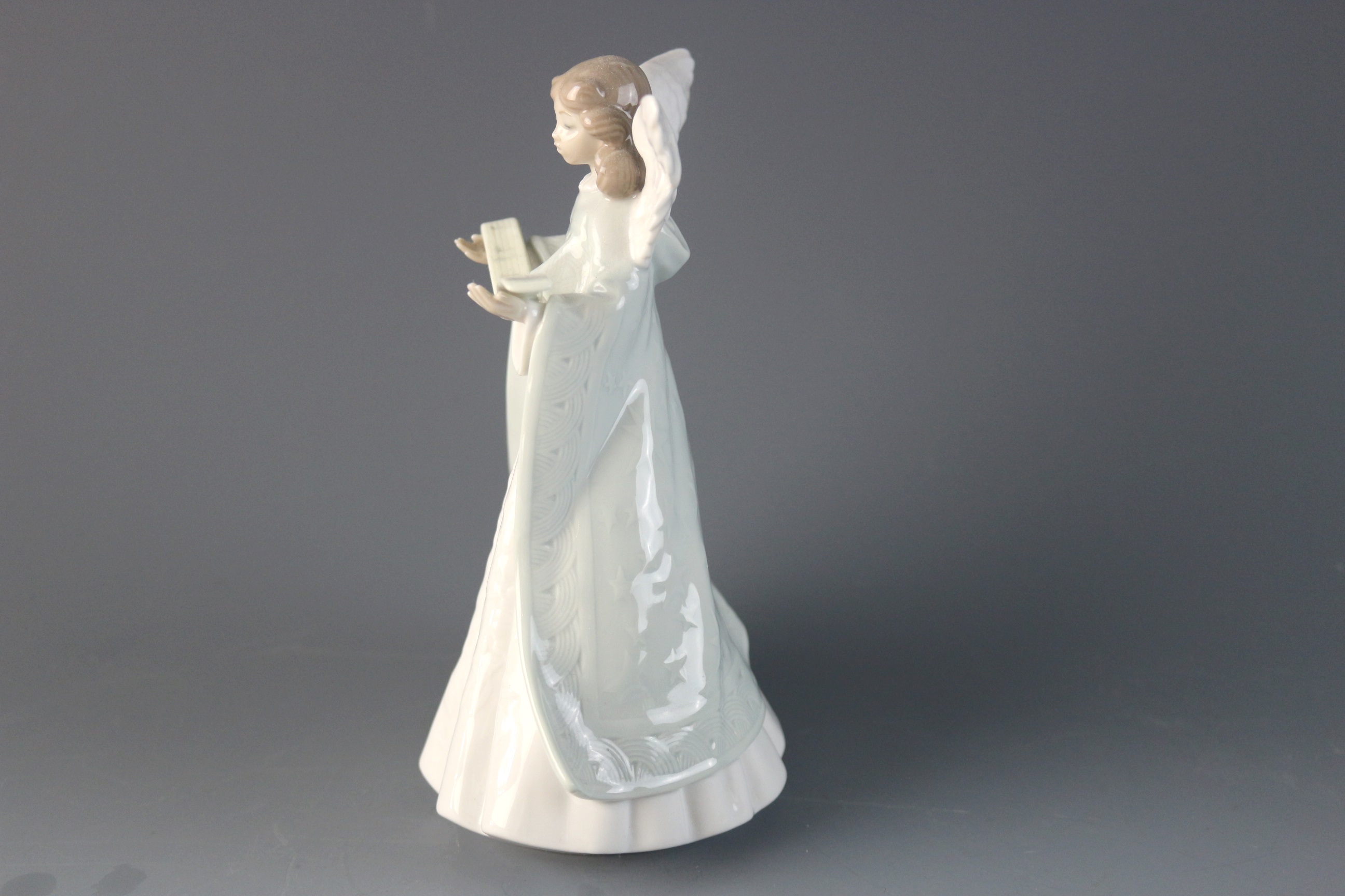 Lladro Porcelain Angel Tree Topper Figurine