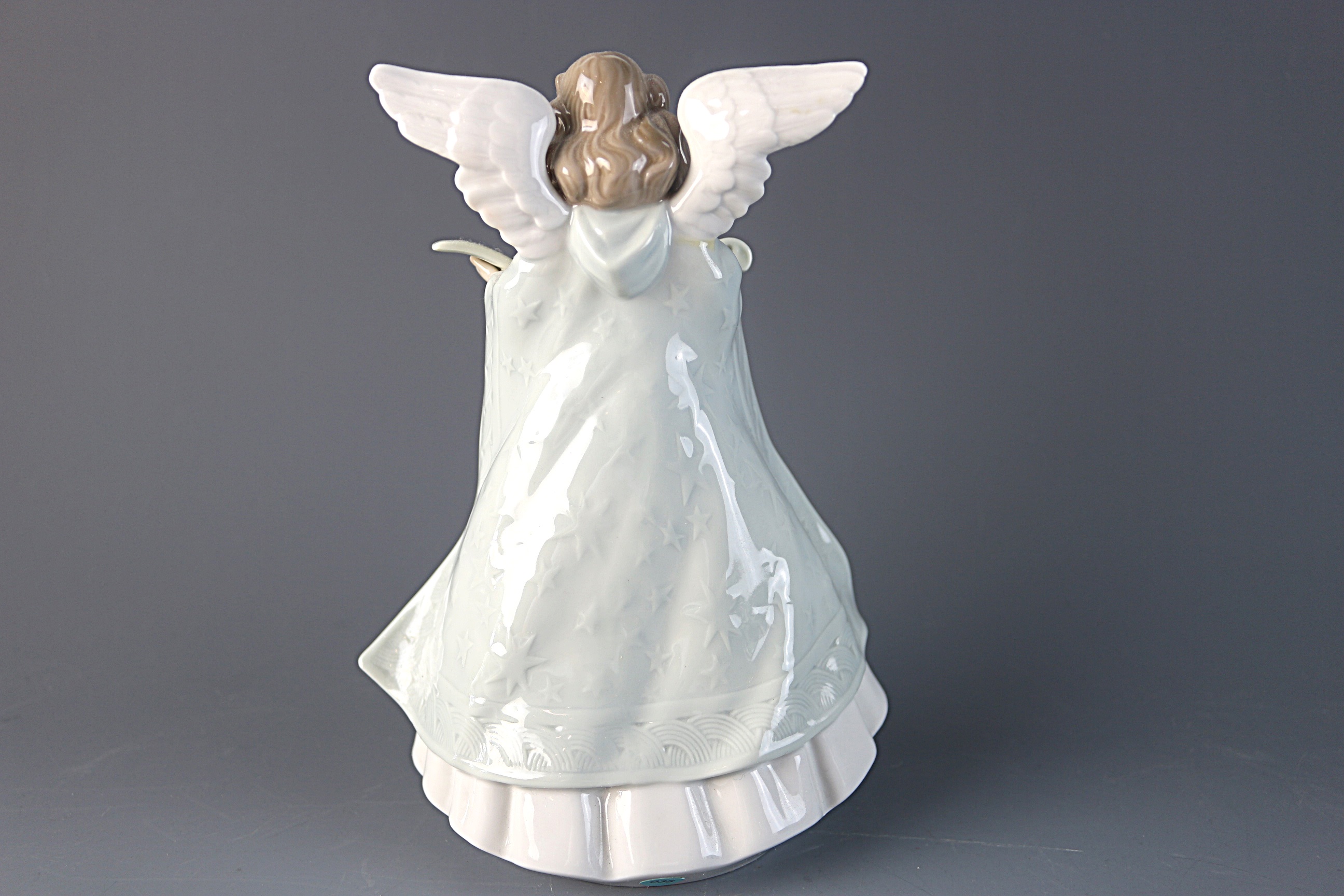 Lladro Porcelain Angel Tree Topper Figurine