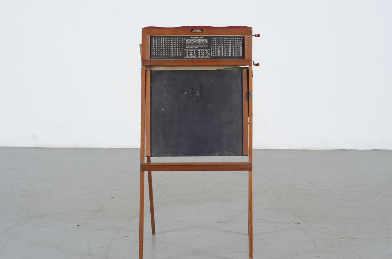 Litho Plate Slated Blackboard by Richmond School Furniture Co.