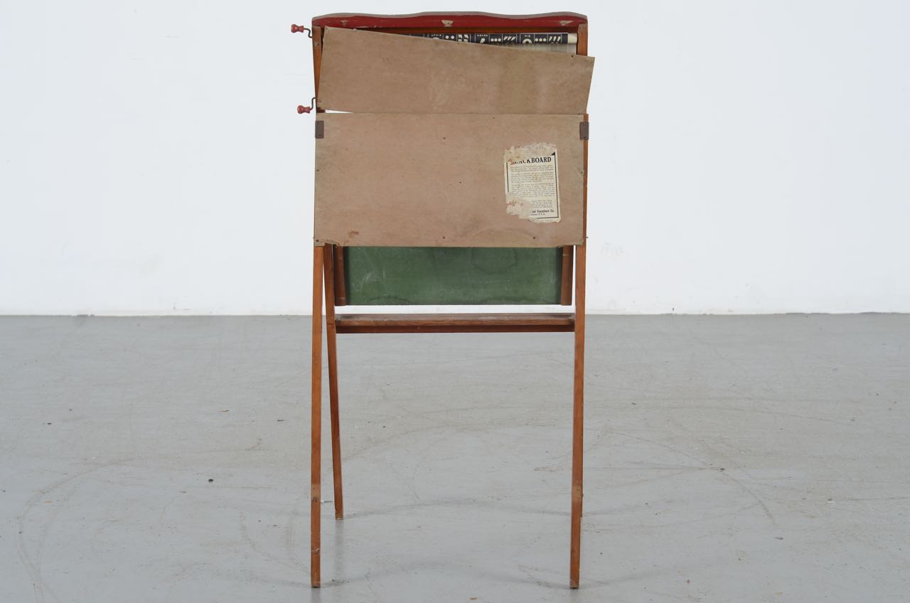 Litho Plate Slated Blackboard by Richmond School Furniture Co.