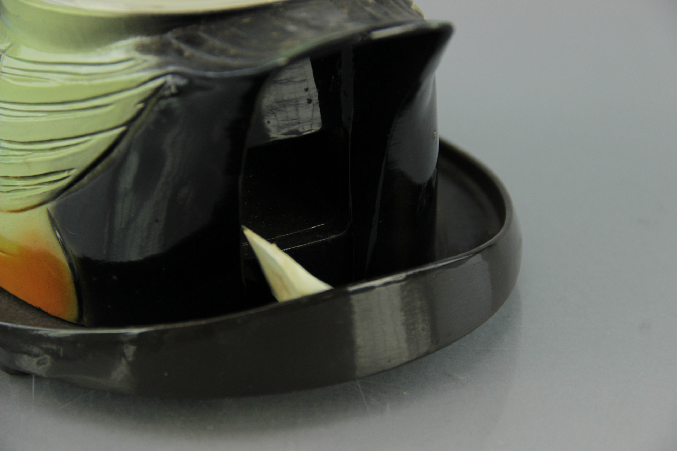 Enameled Metal Mallard Duck Gumball Machine by Carousel