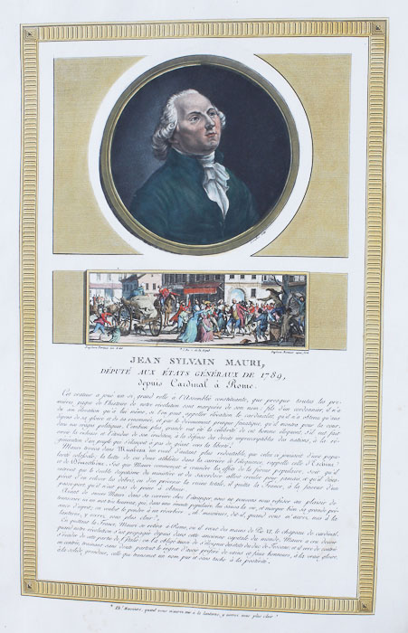 Hand Painted Book Plates of French Gentlemen