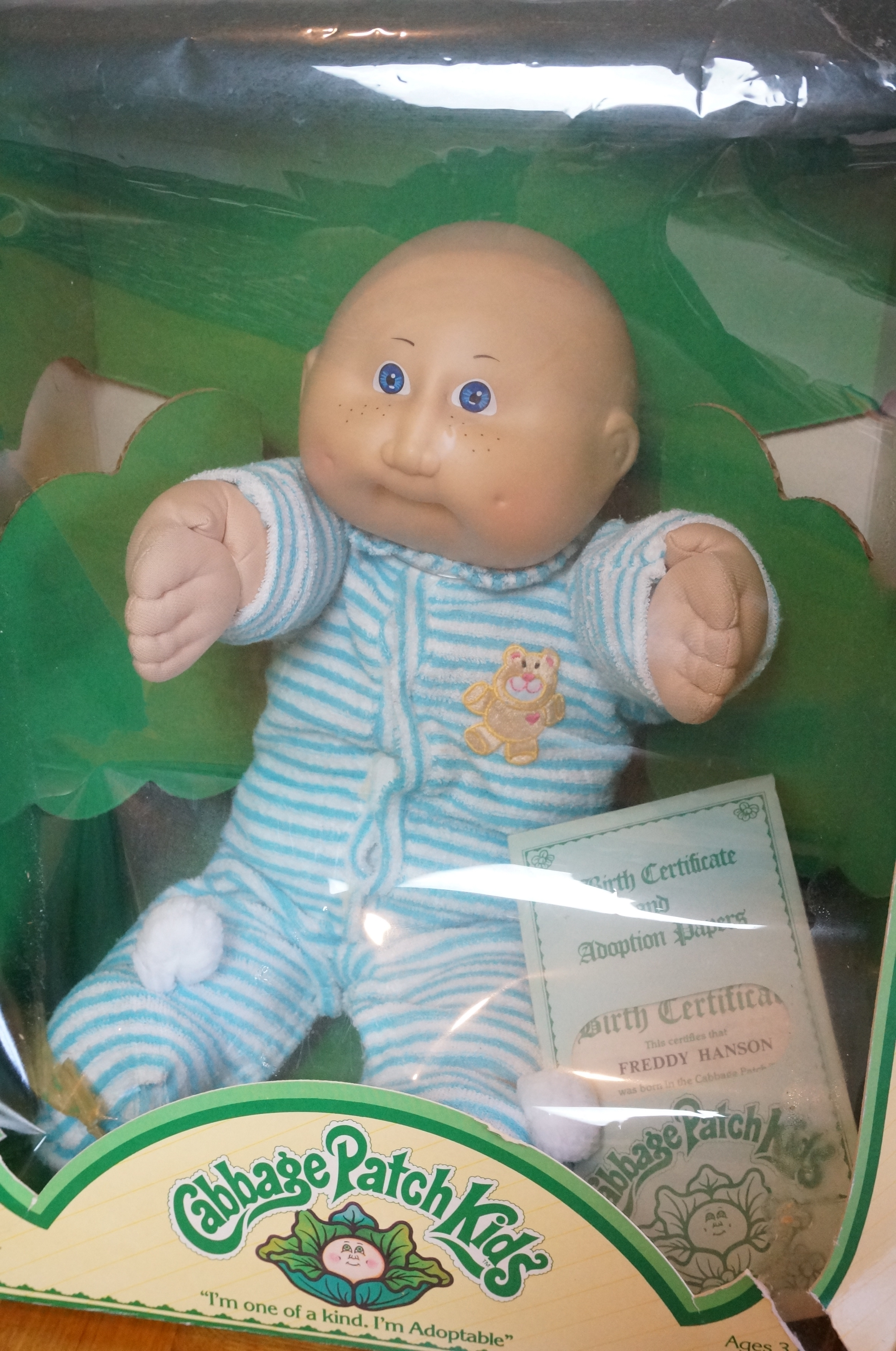 Cabbage Patch Doll 3900 Series 'Freddy Hanson'
