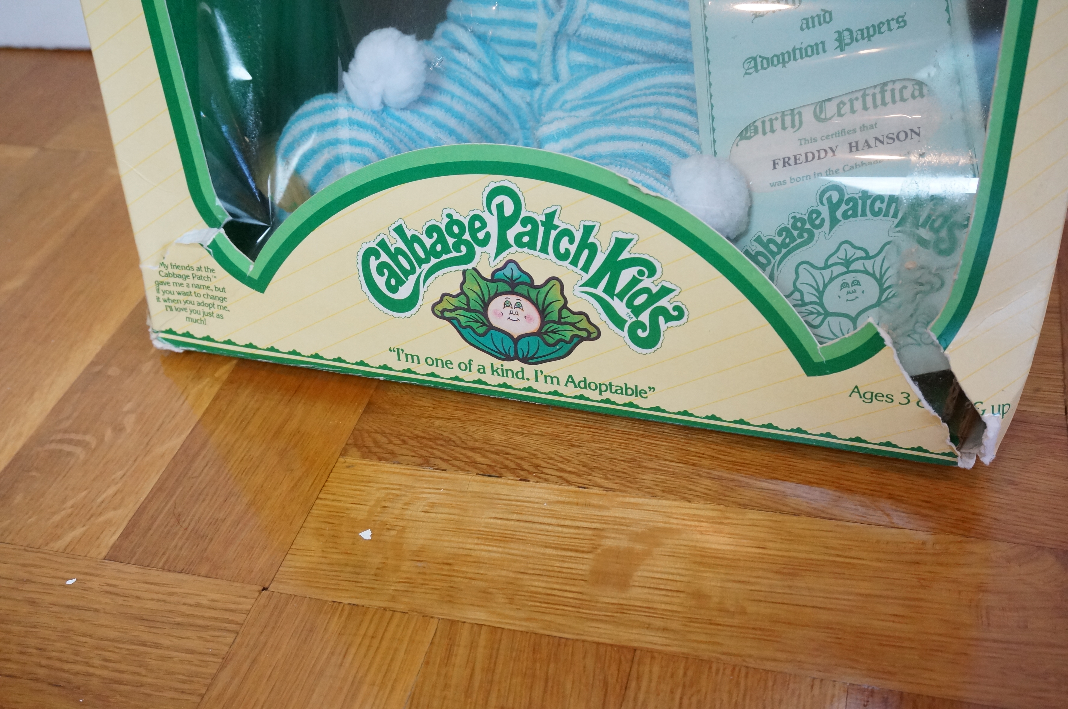 Cabbage Patch Doll 3900 Series 'Freddy Hanson'