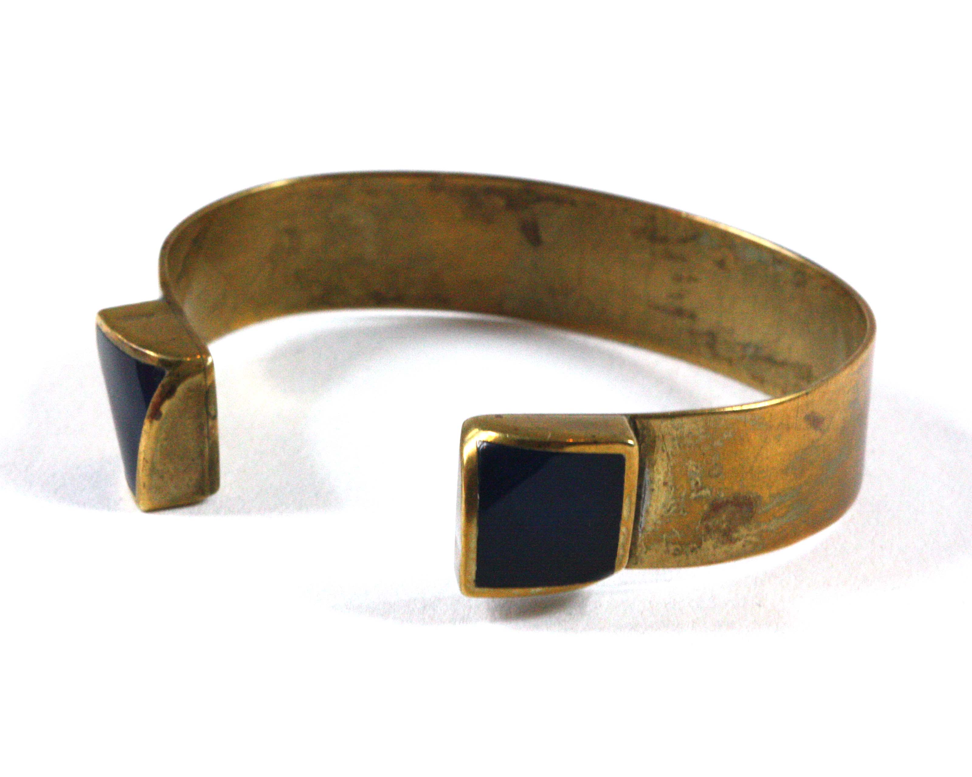 Brass Bracelet and Ring