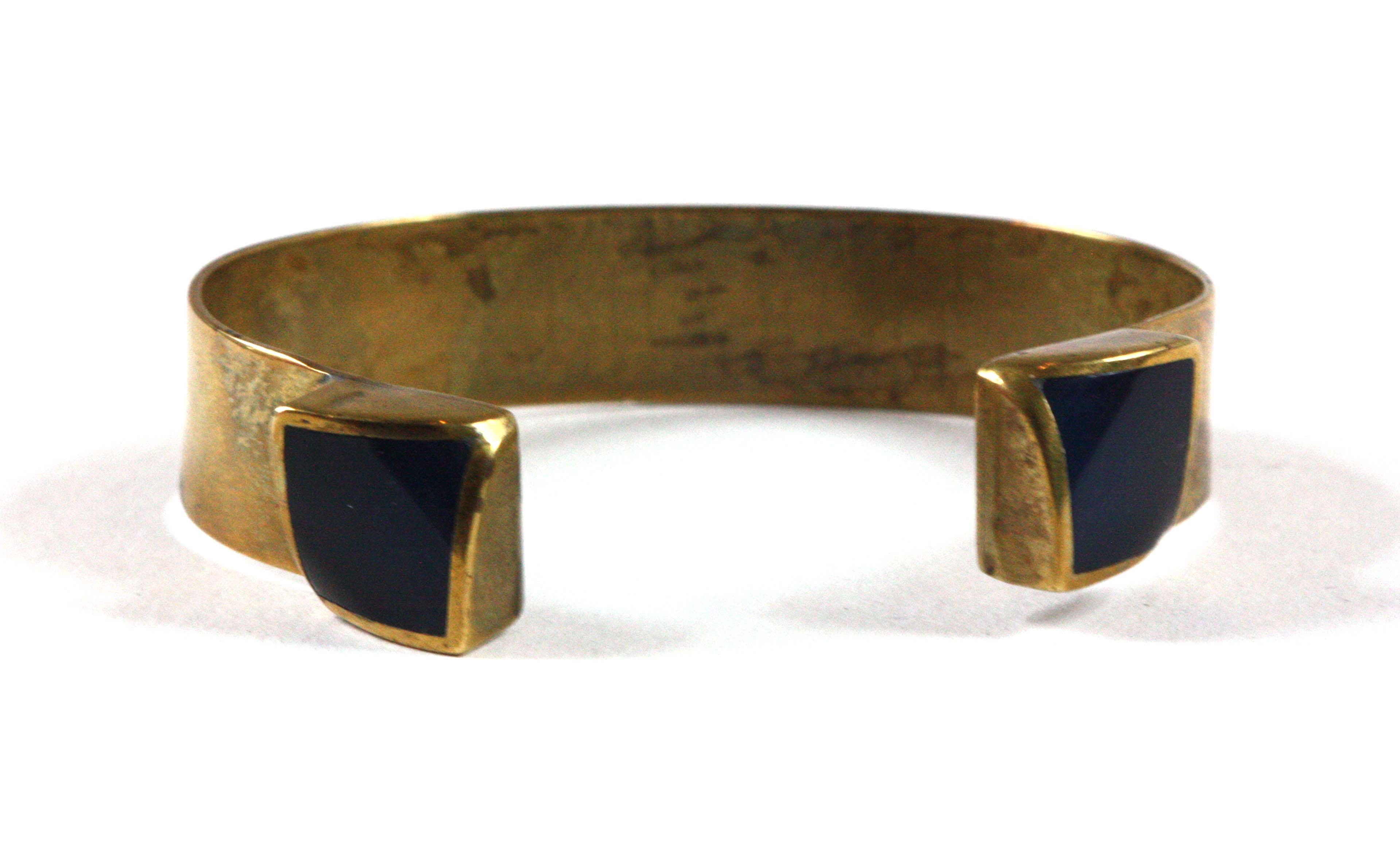Brass Bracelet and Ring