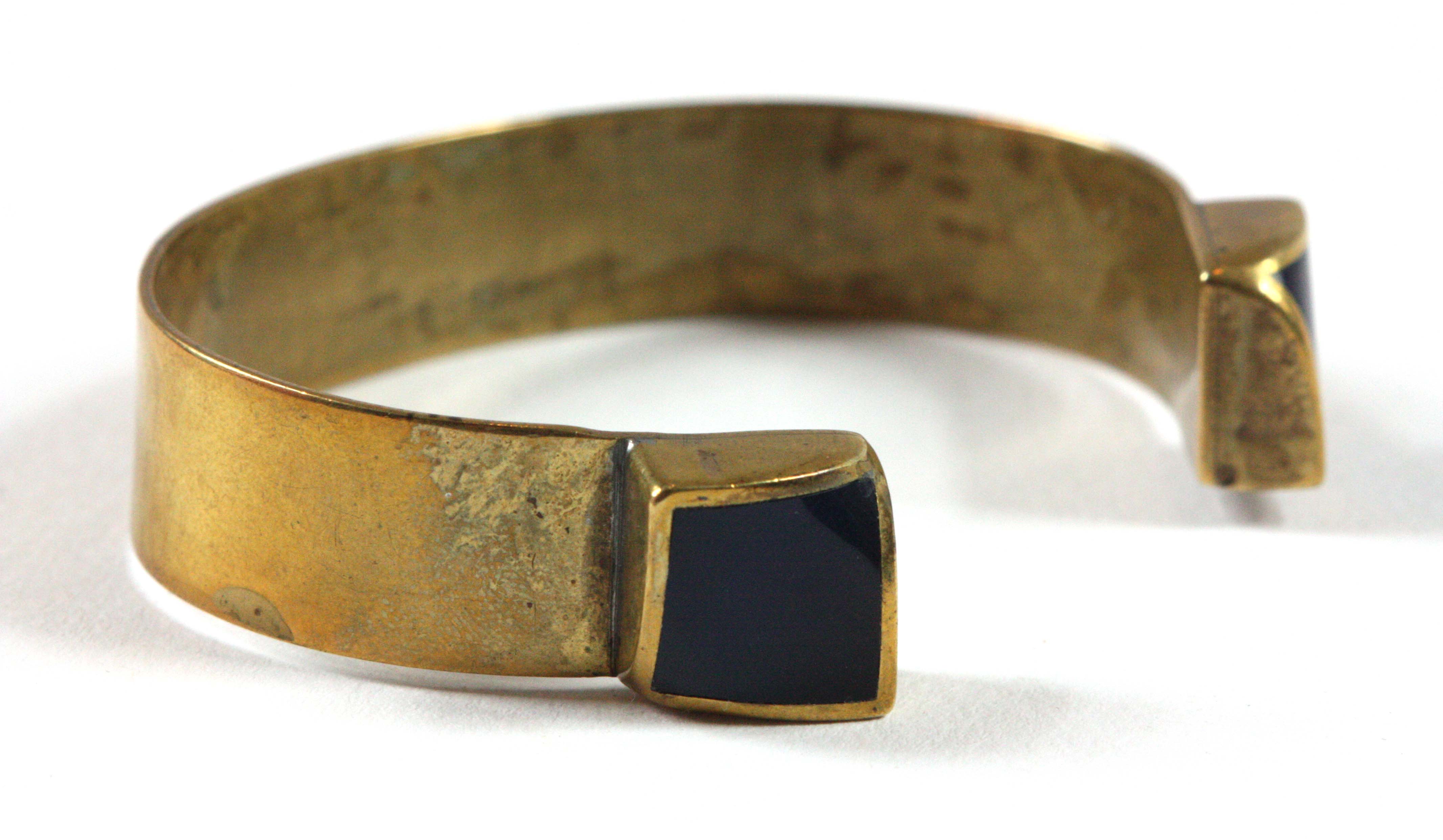 Brass Bracelet and Ring