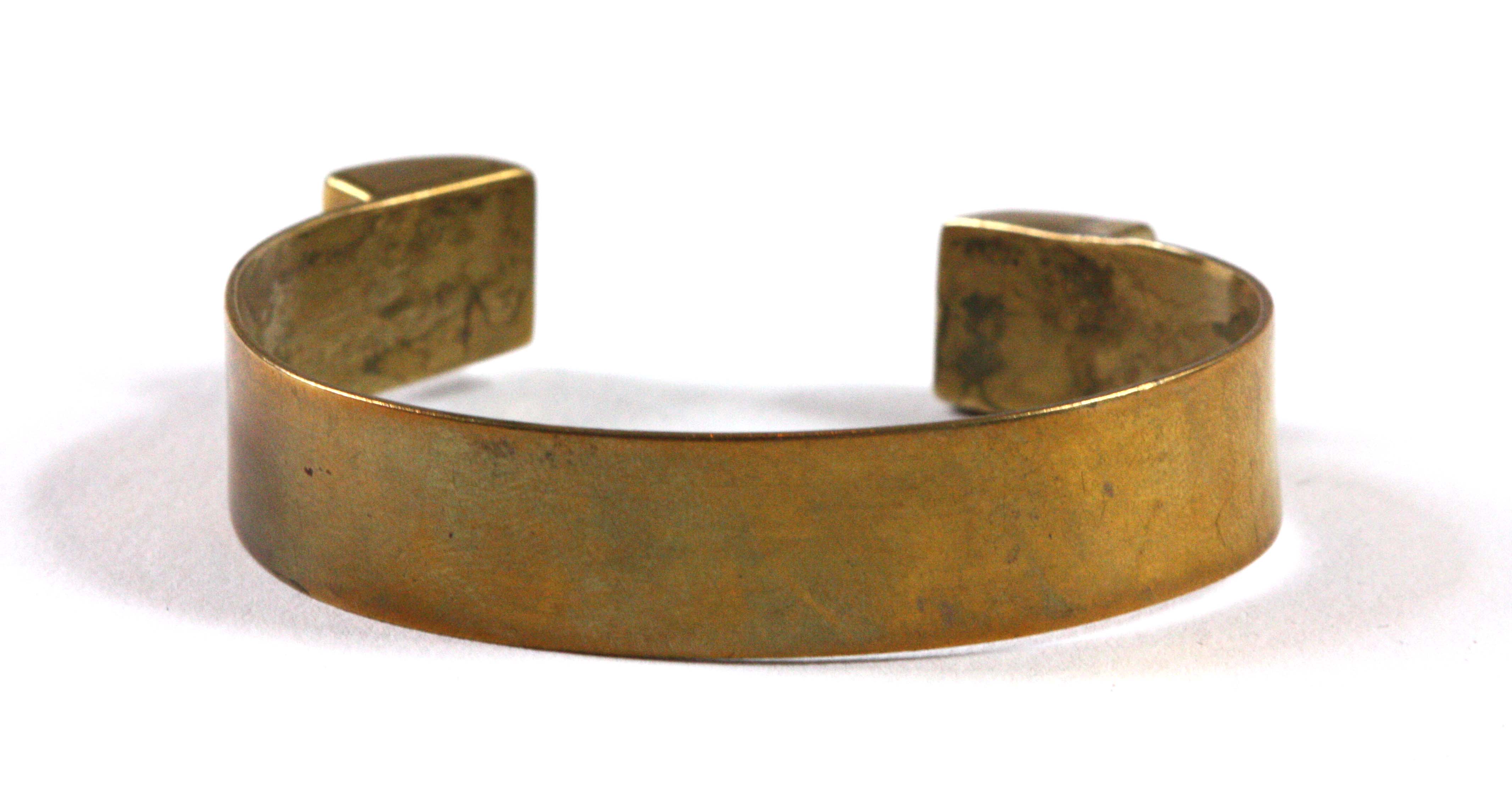 Brass Bracelet and Ring