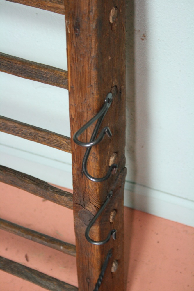 Primitive Hanging Pot Rack