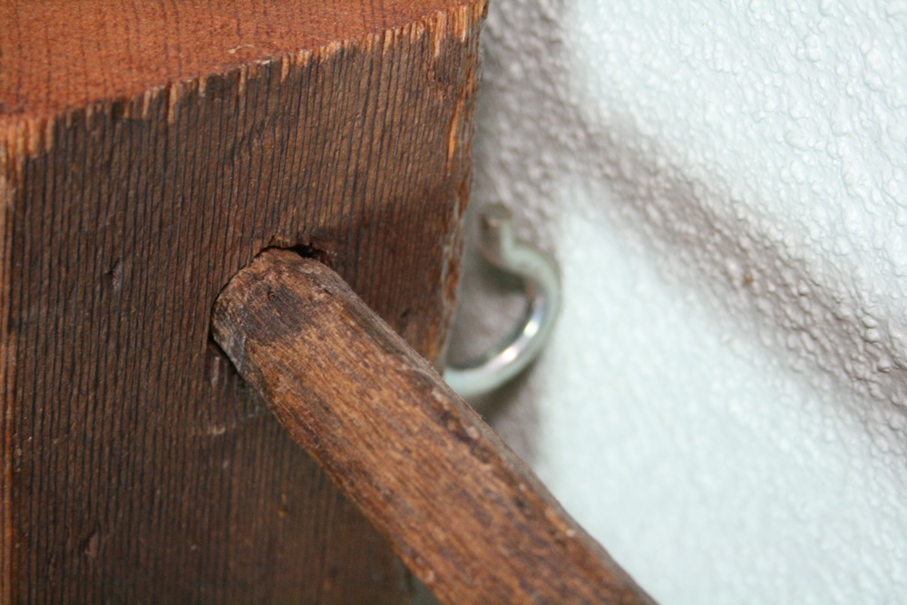 Primitive Hanging Pot Rack