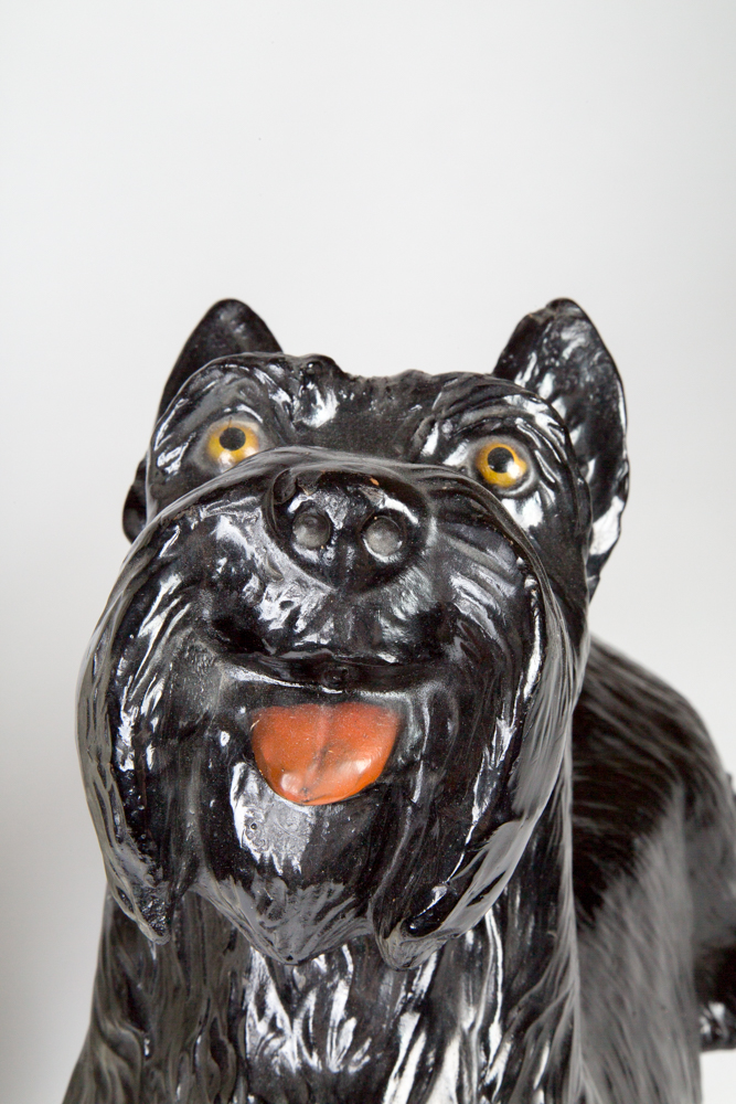 Black & White Scotch Whisky Scottie Figures