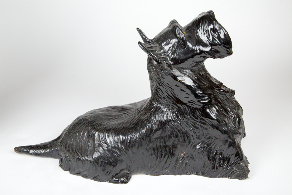 Black & White Scotch Whisky Scottie Figures