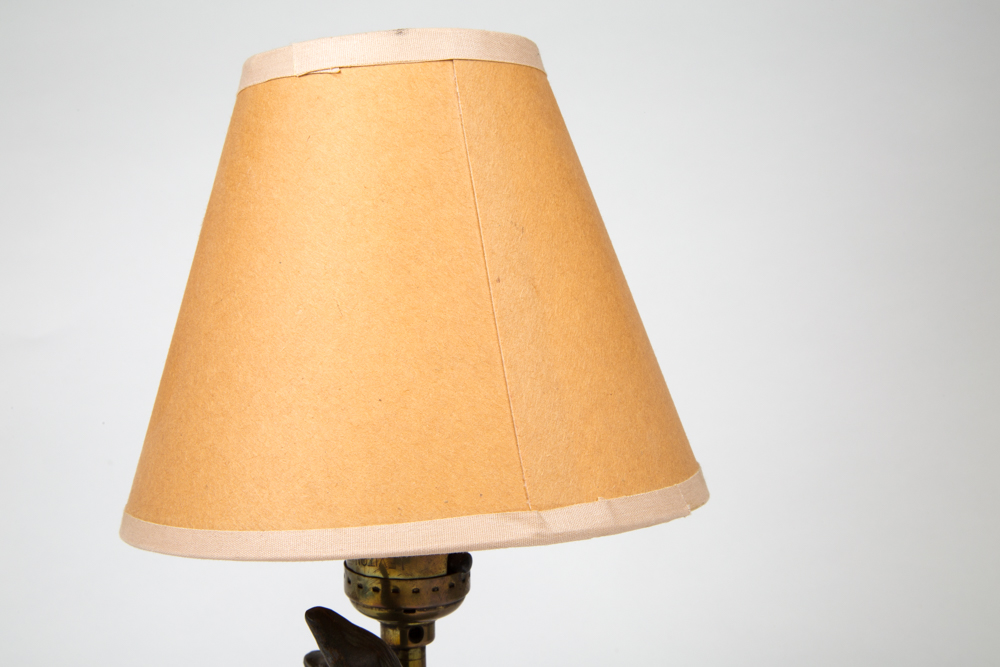 Pair of Hubley Style Scottish Terrier Lamps