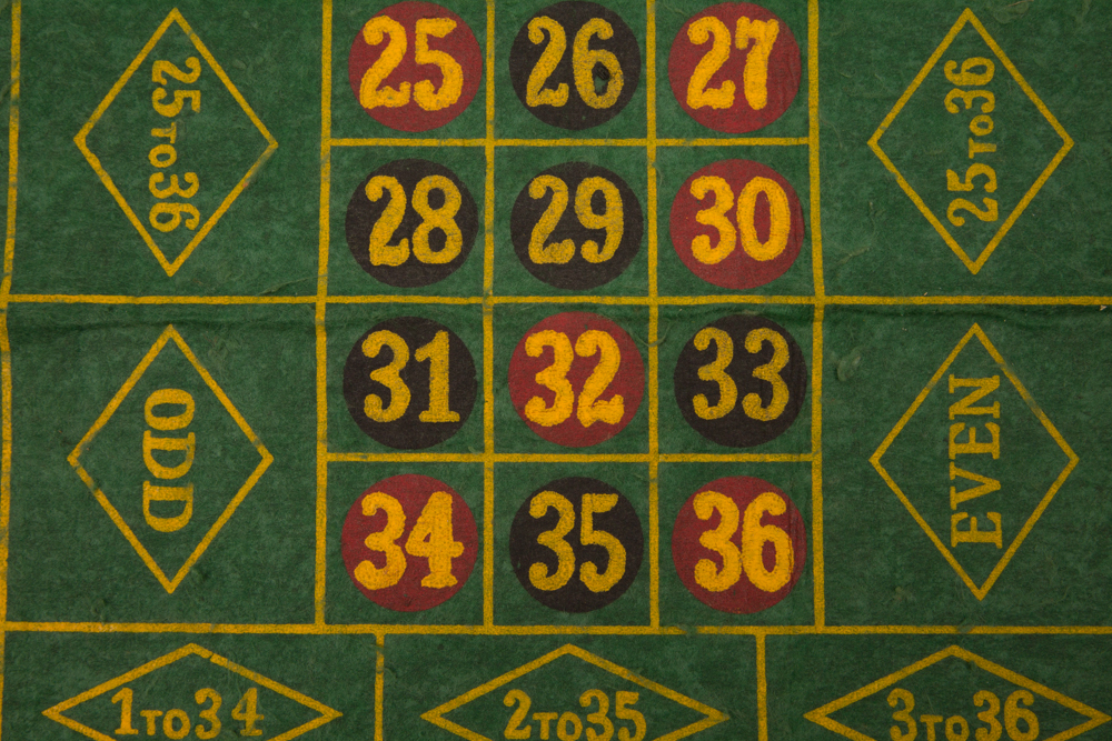 Vintage Lowe Casino Games Briefcase